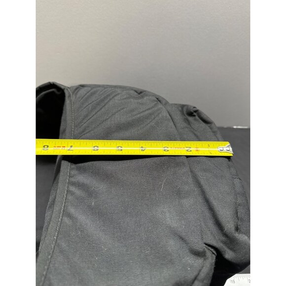 L.L. Bean Black Canvas Waist Bag With Adjustable Strap & Multiple Pockets - Picture 9 of 12